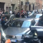 Governo, Meloni accoglie Berlusconi in via della Scrofa