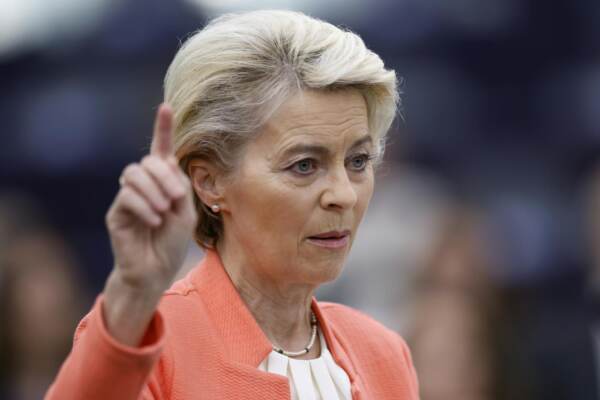 Von der Leyen al Parlamento Europeo sull'escalation della guerra Ucraina Russia