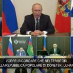 Ucraina, Putin: “Legge marziale in regioni annesse”
