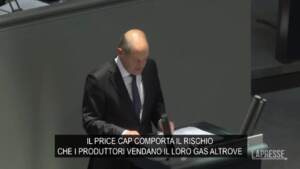 Gas, Scholz: “Con price cap rischio che produttori non vendano a Ue”