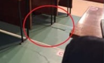 Cagliari, crollo università: sui social spuntano foto crepe