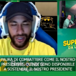 Brasile, endorsment Neymar a Bolsonaro
