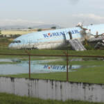 Filippine, aereo fuori pista: tutti salvi