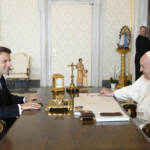 Macron in udienza da Papa Francesco