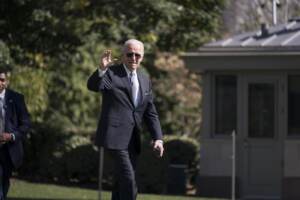 Joe Biden in partenza