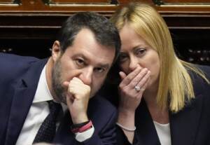 Giorgia Meloni,Matteo Salvini