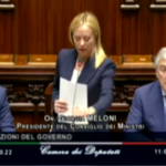 Governo, Meloni chiede la fiducia alla Camera