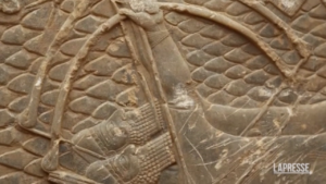 Mosul, scoperte sculture murali di 2.700 anni fa