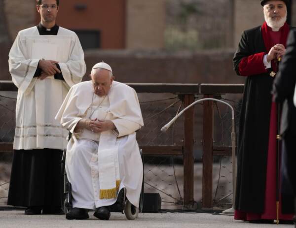 La Preghiera di Papa Francesco dal Colosseo