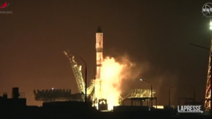 Razzo Soyuz lanciato verso la ISS
