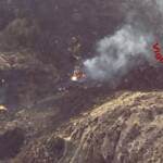 Catania, canadair precipita sull’Etna