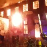 Erba, incendio in un fabbricato