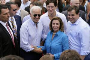 Joe Biden con la first lady Jill Biden al congressional picnic alla Casa Bianca
