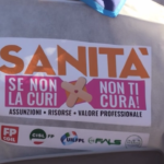 Sanità, a Roma protesta di medici e infermieri