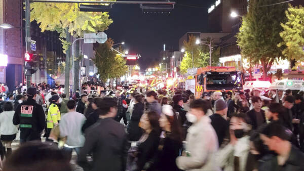 Corea del Sud, calca per Halloween: deciso lutto nazionale