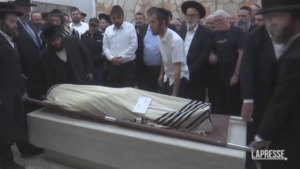 Gerusalemme, i funerali del 50enne ucciso a Hebron