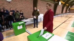 Denmark election, outgoing premier on the ballot