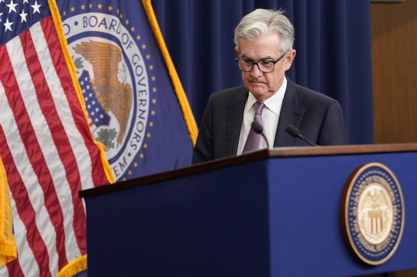 Fed, nuovo rialzo dei tassi di 75 punti base