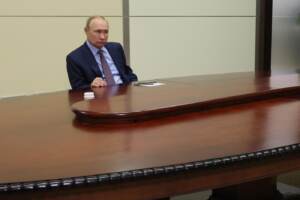 Russia, incontro di Vladimir Putin Veniamin Kondratyev a Sochi