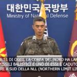 Corea del Sud: “Missili nordcoreani vicini alla nostra costa, inaccettabile”