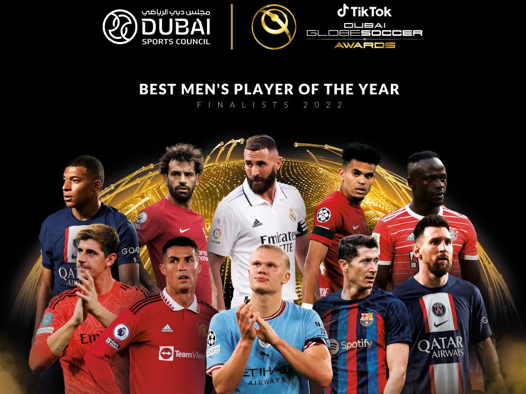 Globe Soccer Awards: 10 milioni di tifosi votano per scegliere finalisti