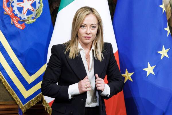 Palazzo Chigi - Giuramento dei sottosegretari del governo Meloni