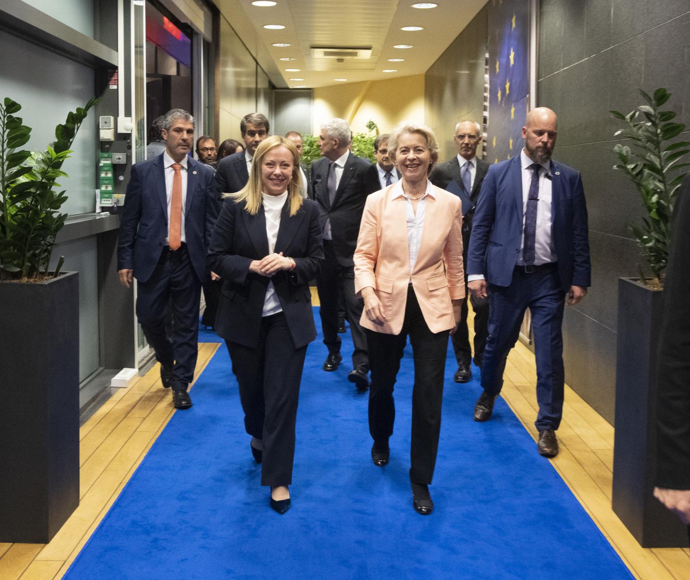 Ue, Meloni a Bruxelles: “Trovato orecchie disponibili ad ascolto”