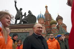 Giornata dell'unità nazionale in Russia - Putin in piazza a Mosca