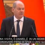 Taiwan, Scholz: “Cambio status quo deve essere consensuale”