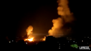 Israele, attacchi aerei su “obiettivi militari” nella Striscia di Gaza