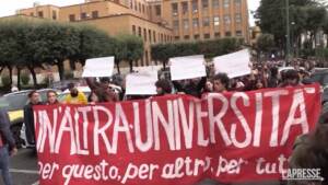 La Sapienza, studenti in corteo: “Vogliamo un’altra Università”