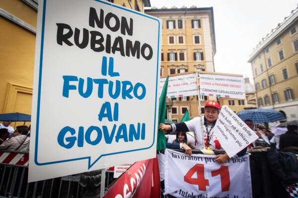 ROMA, PROTESTA DEGLI ESODATI