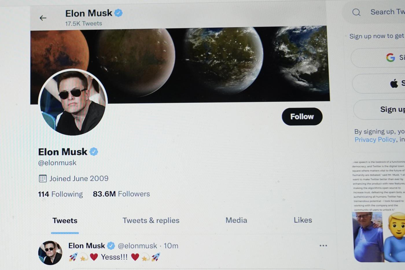 Twitter, la stretta di Musk sui profili fake