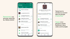 Meta annonce le déploiement des Communautés sur WhatsApp afin de rapprocher les groupes et les utilisateurs autours d’intérêts communs