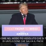 Usa, Trump: “15 novembre grande annuncio”