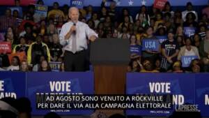 Usa, Biden su elezioni midterm: “Potere è nelle vostre mani”