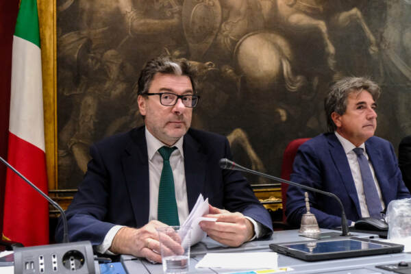 Camera dei Deputati, il Ministro dell’economia Giancarlo Giorgetti in audizione davanti alle Commissioni speciali riunite che esaminano il Nadef 2022