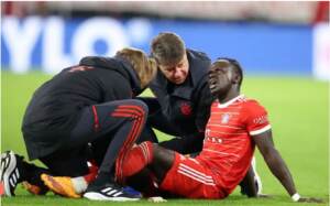 Foot: le Sénégalais Sadio Mané forfait pour le Mondial