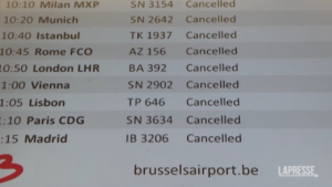 Belgium, general strike brings transport to its knees
