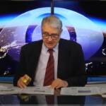 Terremoto, scossa in diretta tv: giornalista scappa