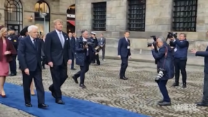 Paesi Bassi, Mattarella ad Amsterdam