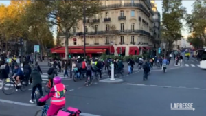 Parigi, caos per sciopero metropolitana