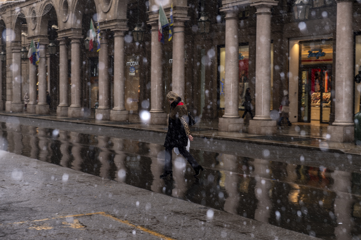 Meteo, gelo e prima neve sulle Alpi