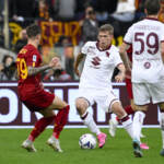 Roma-Torino 1-1, Matic salva i giallorossi in extremis