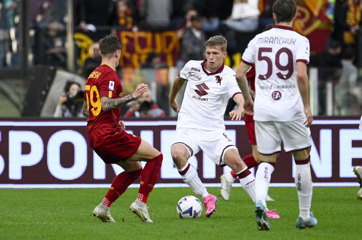 Roma-Torino 1-1, Matic salva i giallorossi in extremis Roma-Torino 1-1, Matic salva i giallorossi in extremis