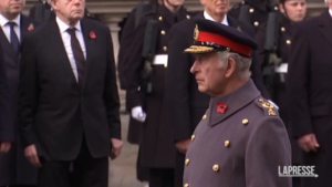 Regno Unito, primo ‘Remembrance Sunday’ di Re Carlo