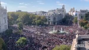 Spagna, manifestazione per sanità pubblica a Madrid
