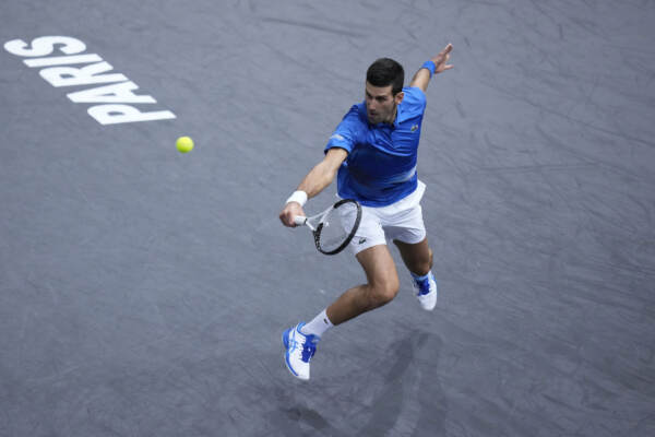 Holger Rune vs Novak Djokovic - Tennis, Finale Paris Masters 2022