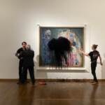 Clima, blitz attivisti contro quadro Klimt