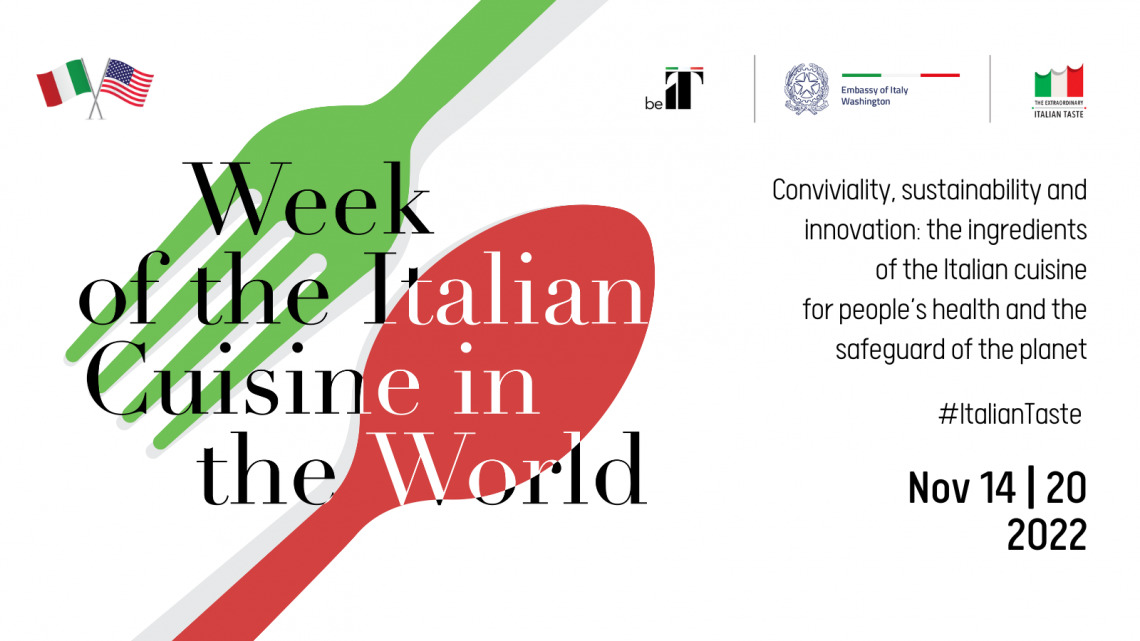Italia-Usa, al via”VII Settimana della Cucina Italiana nel Mondo”